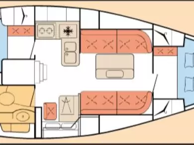Segelboot mieten in Pointe-à-Pitre - Dufour Dufour 34