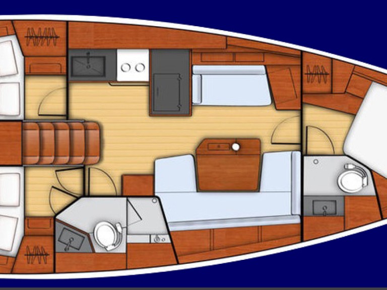 YachtCharter in Néa Péramos - Bénéteau Oceanis 41.1 auf SamBoat