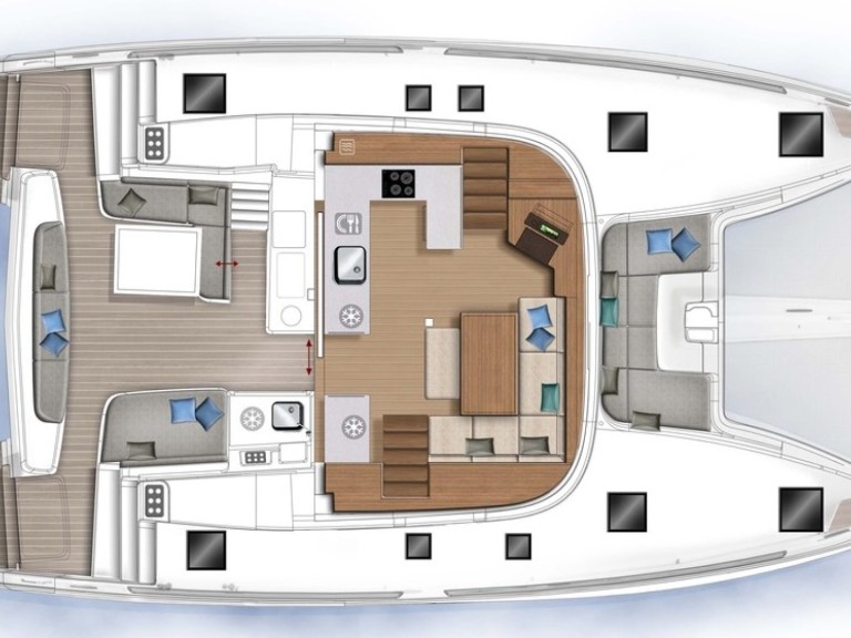 Vermietung Katamaran Lagoon mit Führerschein