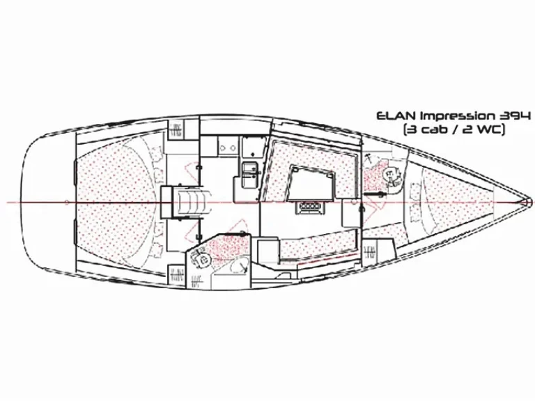 YachtCharter in Gouviá - Elan Elan Impression 394 Impression Thalia auf SamBoat