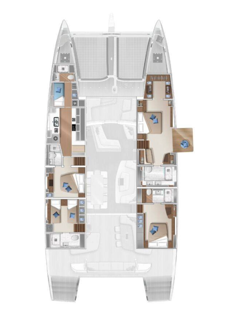 Bootsverleih Lagoon Lagoon 77 Ajaccio Samboat