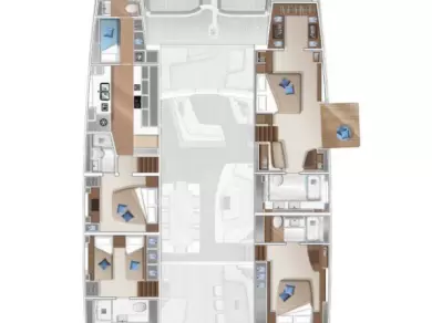 Bootsverleih Lagoon Lagoon 77 Ajaccio Samboat