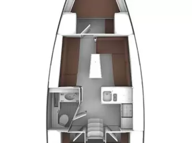Ein Bavaria Bavaria Cruiser 37 Style mieten in Trogir
