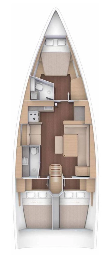 YachtCharter in Jezera - Dufour Dufour 430 auf SamBoat