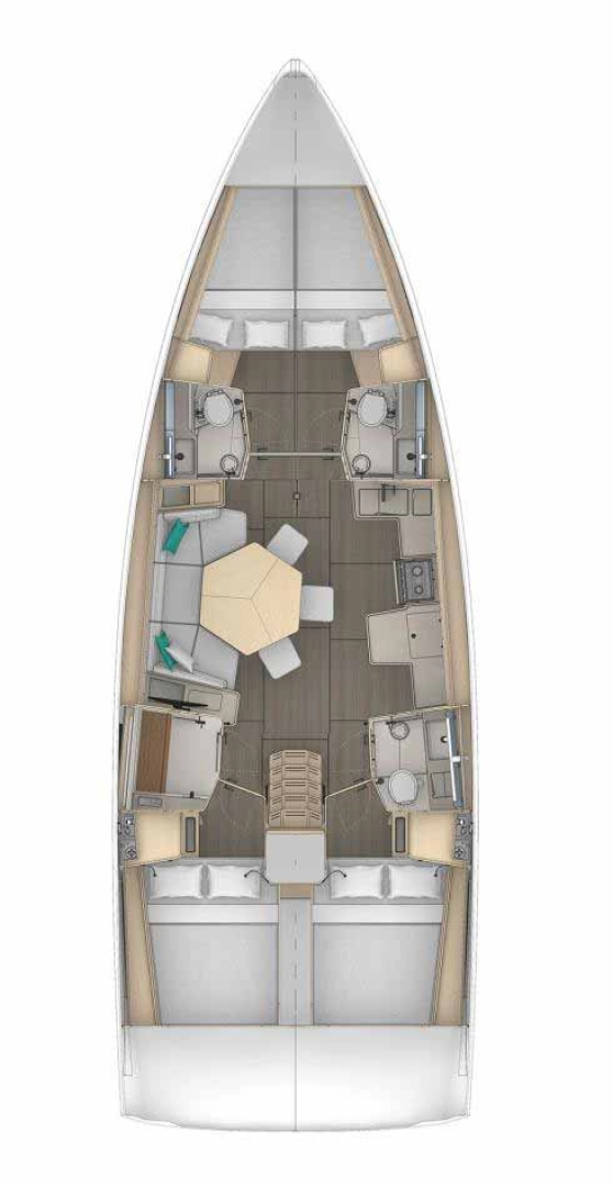 YachtCharter in Trogir - Dufour Dufour 44 auf SamBoat