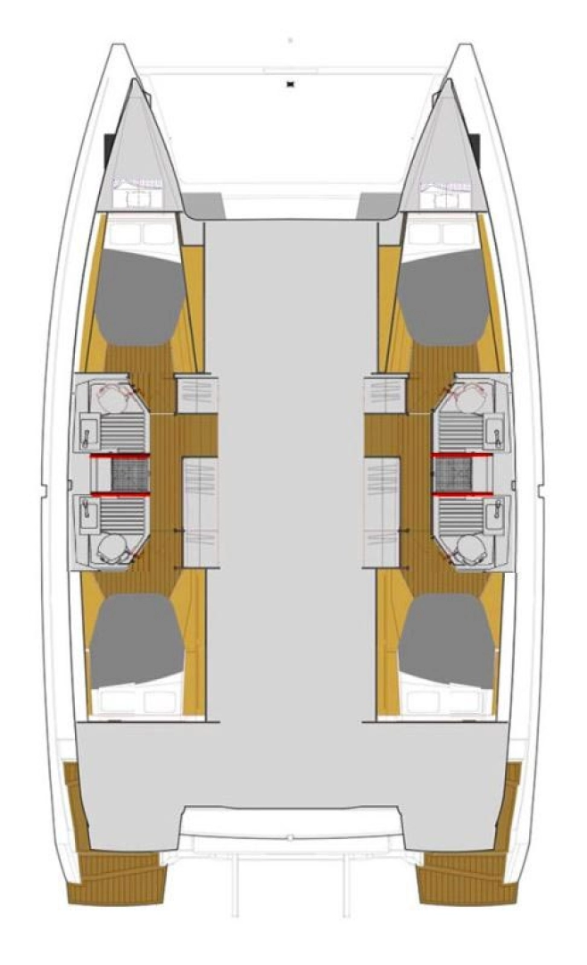 Katamaran mieten in Trogir - Fountaine Pajot Astrea 42