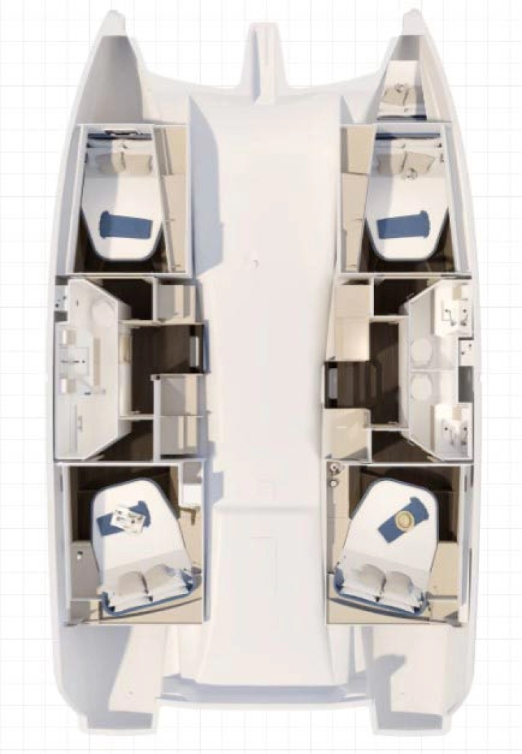 Fountaine Pajot Fountaine Pajot FP 41 Quatuor 3 mieten Pula
