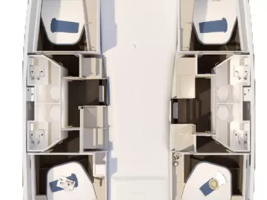 YachtCharter in Biograd na Moru - Fountaine Pajot Fountaine Pajot FP 41 Quatuor 4 auf SamBoat