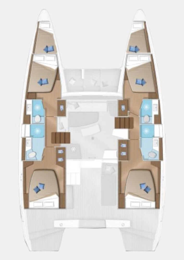 Boot mieten Šibenik günstig Lagoon 42