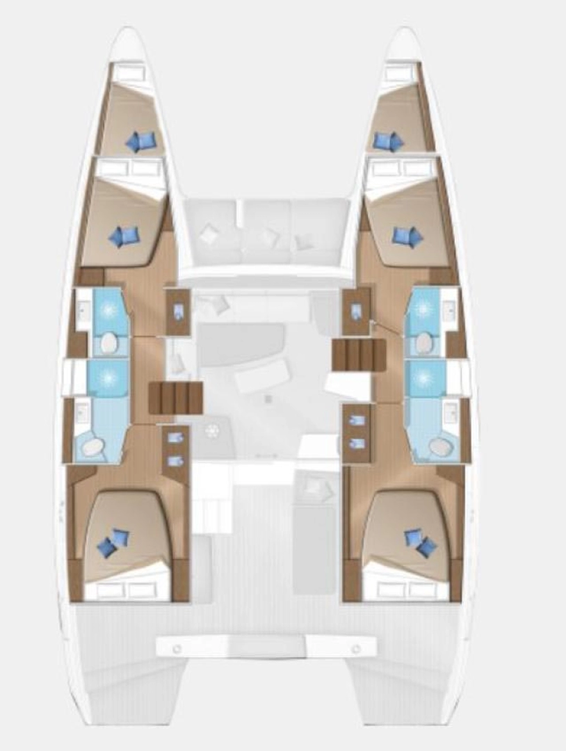 Katamaran mit oder ohne Skipper Lagoon mieten in Murter-Kornati