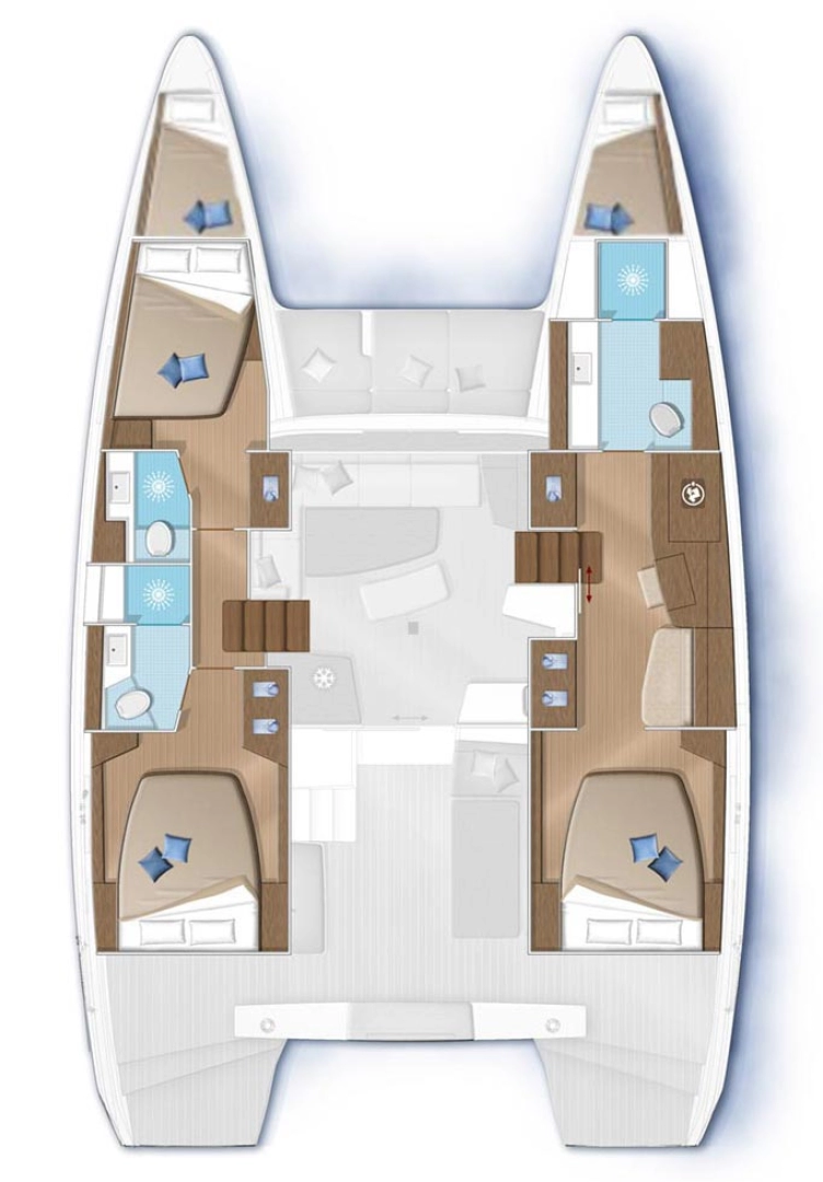 YachtCharter in Šibenik - Lagoon Lagoon 42 auf SamBoat