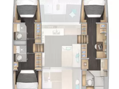 Boot mieten Šibenik günstig Lagoon 43