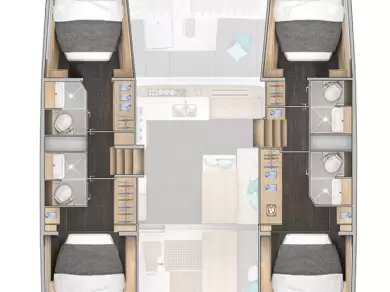 Katamaran mieten in Šibenik - Lagoon Lagoon 43