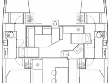 YachtCharter in Murter-Kornati - Bavaria Nautitech 40 open NEW - 4 + 2 cab. auf SamBoat
