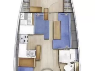 Bootsverleih Jeanneau Sun Odyssey 410 Murter-Kornati Samboat