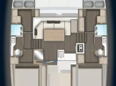 Vermietung Katamaran Aventura mit Führerschein