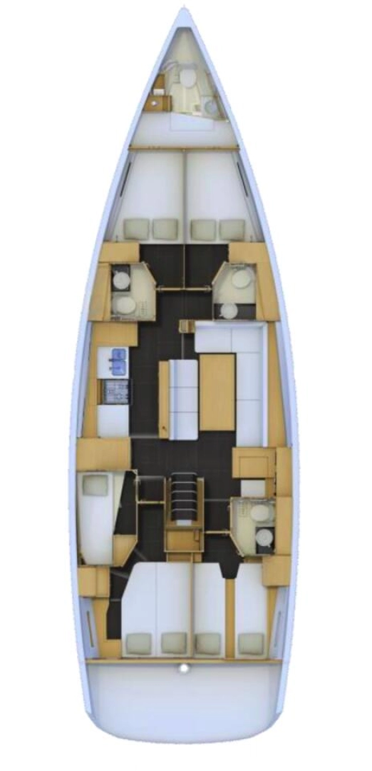 Vermietung Segelboot Jeanneau mit Führerschein