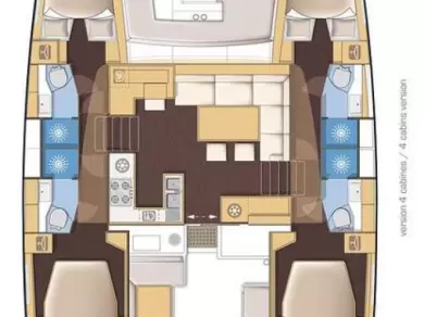 YachtCharter in Palma de Mallorca - Lagoon Lagoon 450 F auf SamBoat