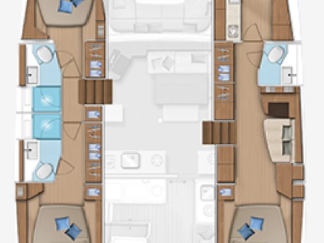 Ein Lagoon Lagoon 46 mieten in Portocolom