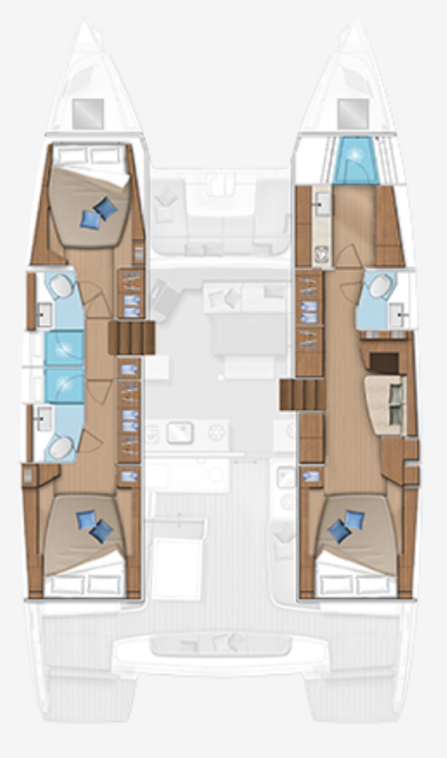 Ein Lagoon Lagoon 46 mieten in Portocolom