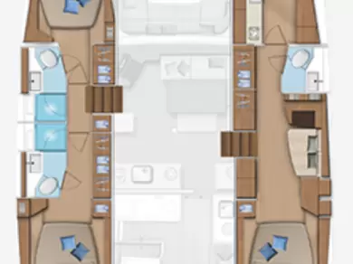 Ein Lagoon Lagoon 46 mieten in Portocolom