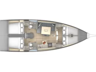 Vermietung Segelboot Dufour mit Führerschein