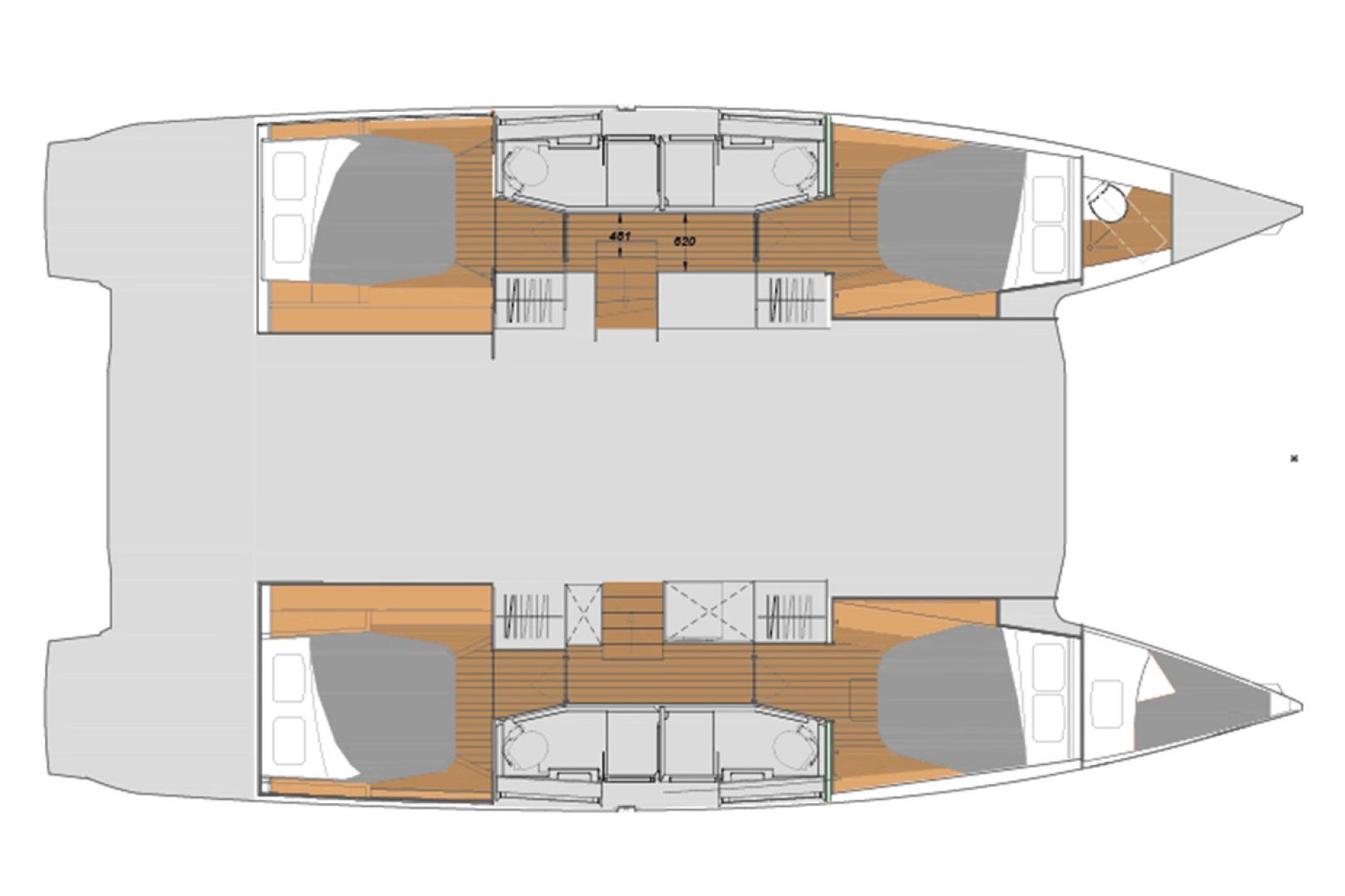 Ein Fountaine Pajot Elba 45 mieten in Komolac