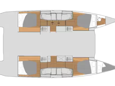 Ein Fountaine Pajot Elba 45 mieten in Komolac