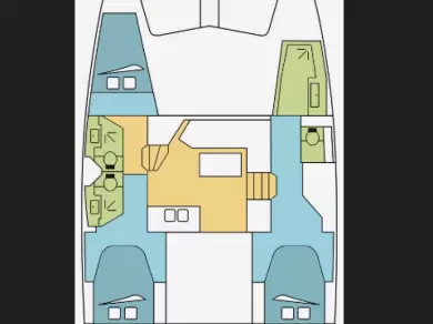 Katamaran mit oder ohne Skipper Fountaine Pajot mieten in Road Town