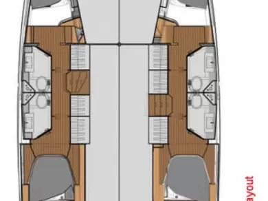 Vermietung Katamaran Fountaine Pajot mit Führerschein