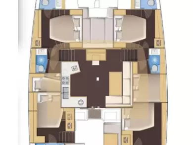 Vermietung Katamaran Lagoon mit Führerschein
