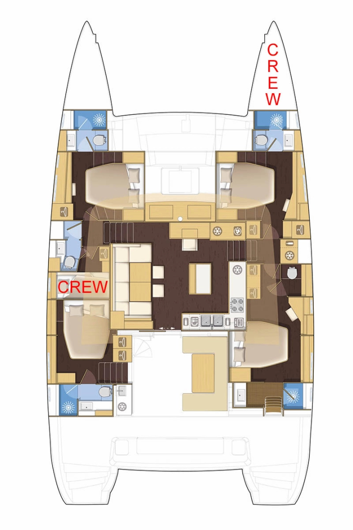 Bootsverleih Lagoon Lagoon 560 S2 Ellinikó Samboat