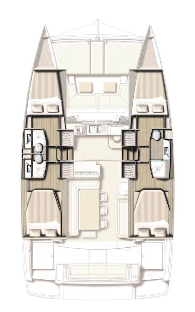 Katamaran mit oder ohne Skipper Bali mieten in Pula