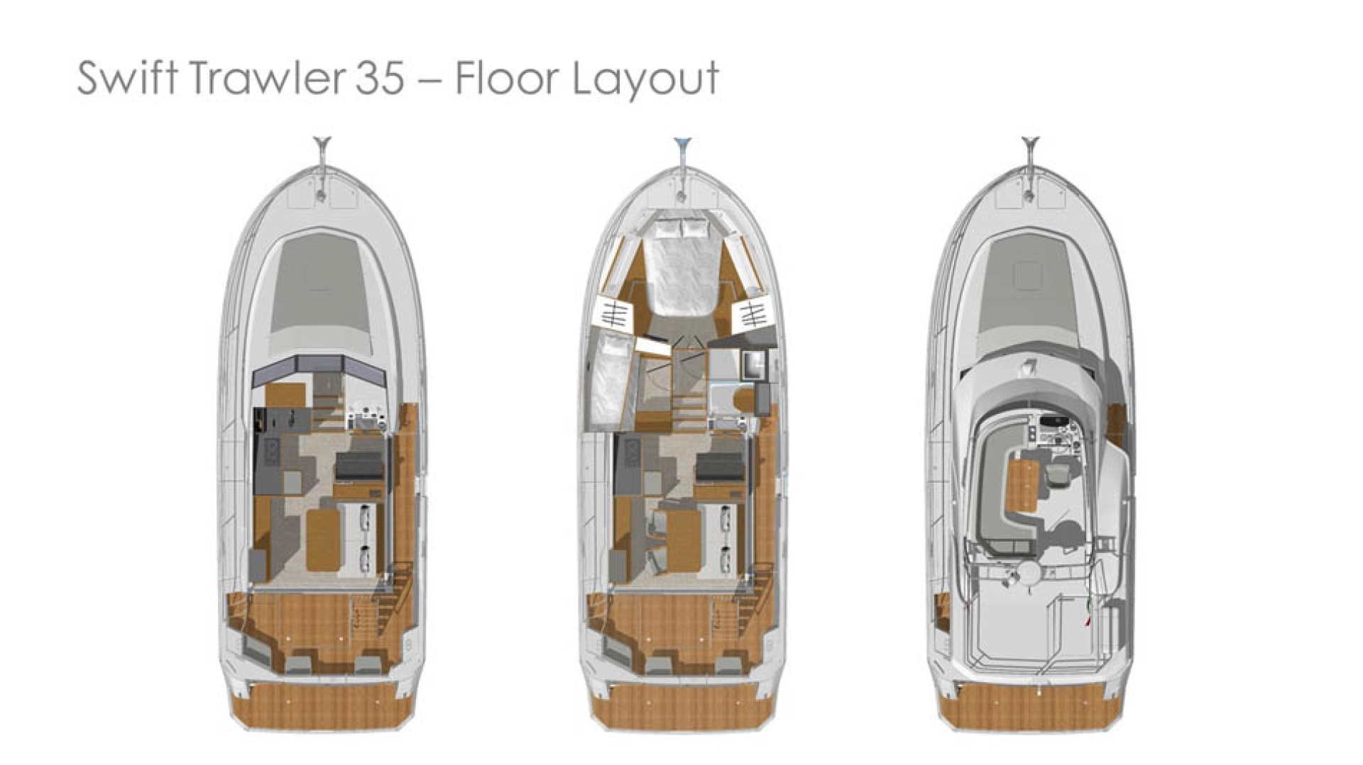 Motorboot mieten in Biograd na Moru - Bénéteau Swift Trawler 35