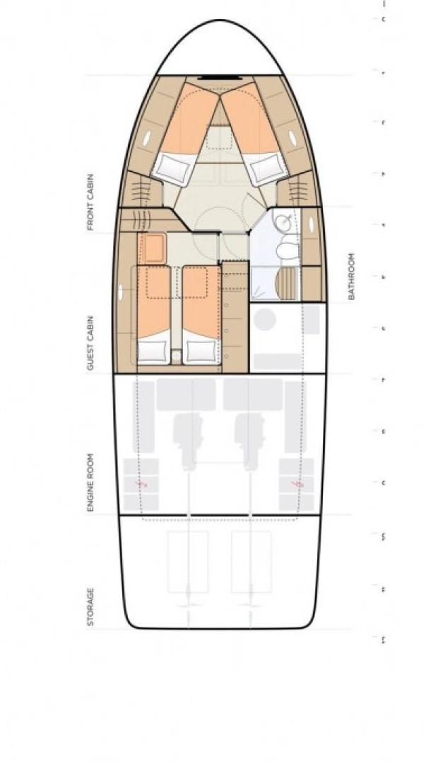 YachtCharter in Biograd na Moru - Greenline Yachts Greenline 40 auf SamBoat