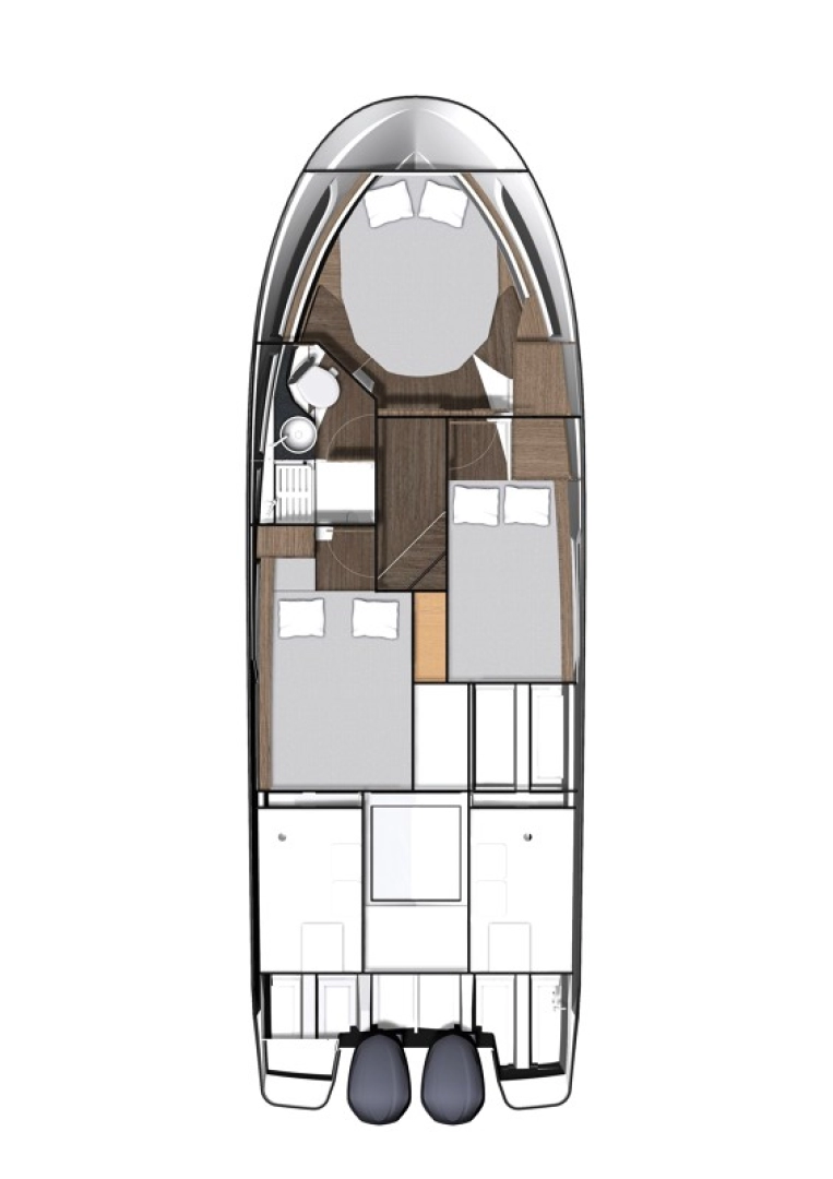 YachtCharter in Pirovac - Jeanneau Merry Fisher 1095 Fly auf SamBoat