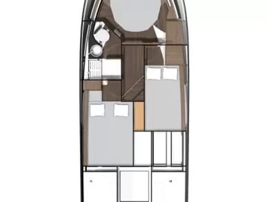 YachtCharter in Pirovac - Jeanneau Merry Fisher 1095 Fly auf SamBoat