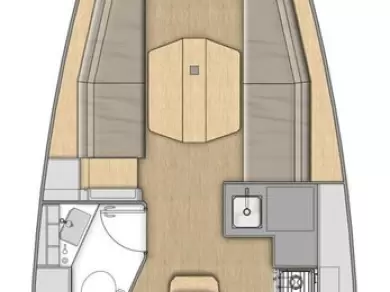 Vermietung Segelboot Bénéteau mit Führerschein