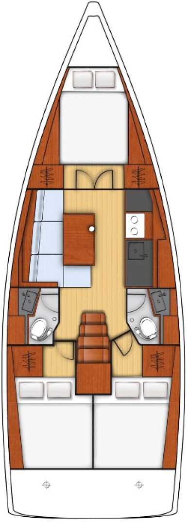 YachtCharter in Biograd na Moru - Bénéteau Oceanis 38.1 auf SamBoat
