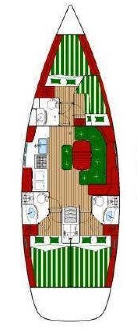 Vermietung Segelboot Bénéteau mit Führerschein