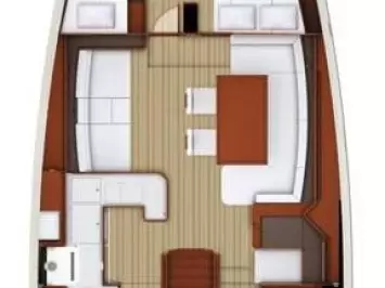 Vermietung Segelboot Jeanneau mit Führerschein