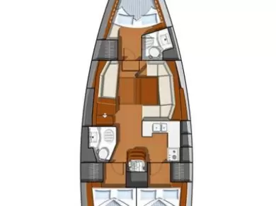 Ein Jeanneau Sun Odyssey 419 mieten in Lavrion