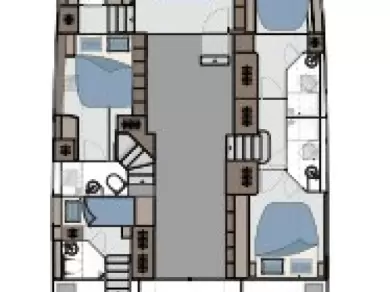 YachtCharter in Piräus - Aquila Aquila 54 auf SamBoat