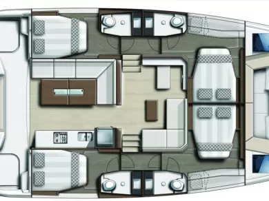 Katamaran mit oder ohne Skipper Bali mieten in Lefkáda