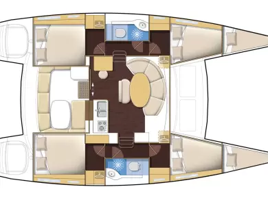 Katamaran mit oder ohne Skipper Lagoon mieten in Gouviá