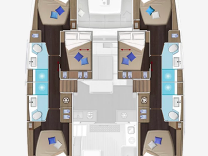 Ein Lagoon Lagoon 51 mieten in Álimos