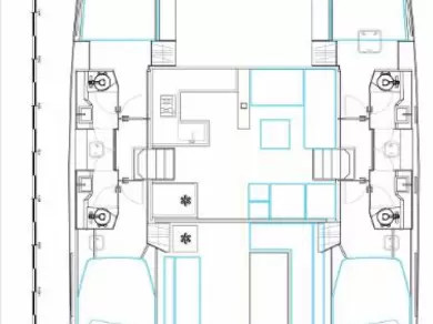 Boot mieten Álimos günstig Nautitech 46 Fly