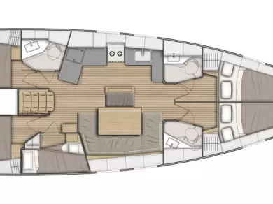 Bénéteau Oceanis 46.1 mieten Gouviá