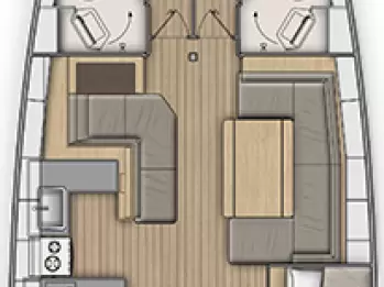 Segelboot mit oder ohne Skipper Bénéteau mieten in Lefkáda