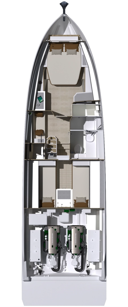 YachtCharter in Sukošan - Fiart Fiart Seawalker 43 auf SamBoat